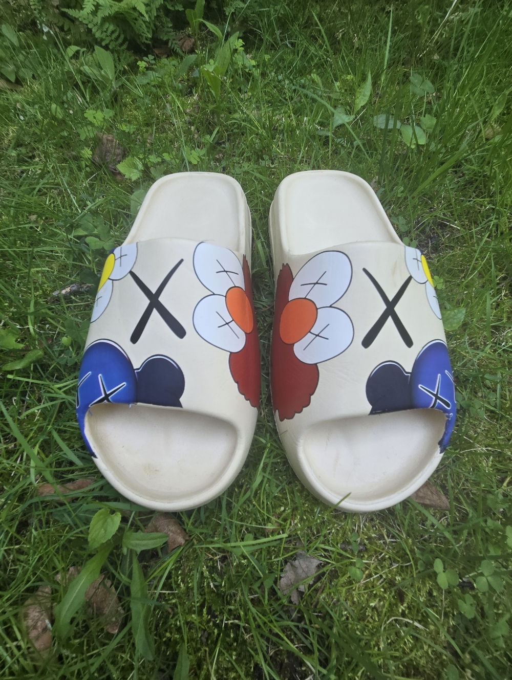 Dead Elmo Sesame Street Slides Sandles Shoes